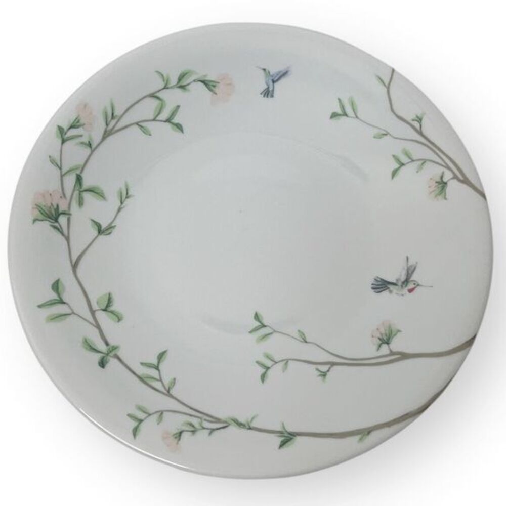POTTERY BARN Monique Lhuillier RETIRED Meadow Pattern Salad Plates Set of‎ 4
